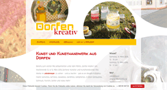 Desktop Screenshot of dorfen-kreativ.de
